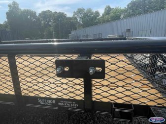 New 2025 TEXAS BRAGG TRAILERS 6x12P w/ Expanded Sides and Gate Utility Trailer