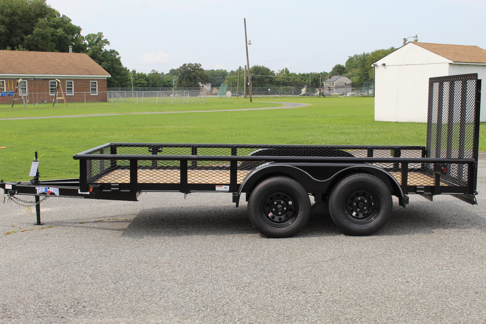 New 2025 TEXAS BRAGG TRAILERS 14P w/ Expanded Sides and Gate Utility Trailer