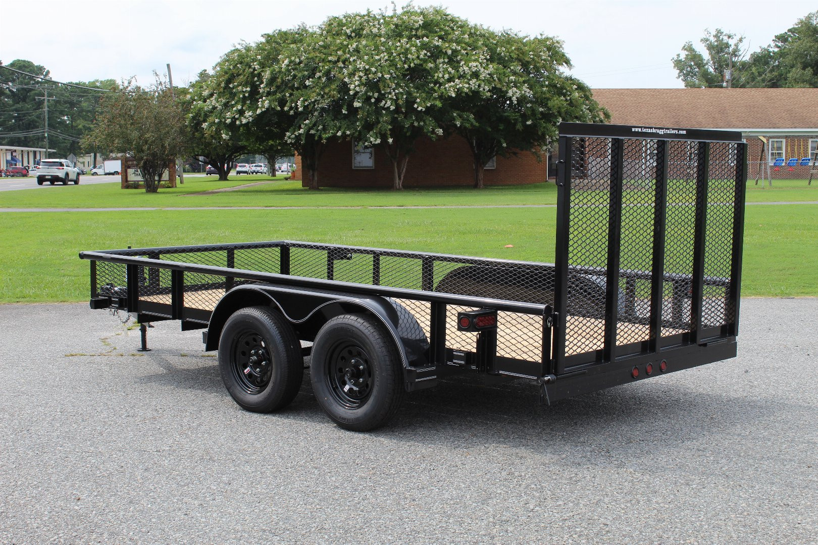 New 2025 TEXAS BRAGG TRAILERS 14P w/ Expanded Sides and Gate Utility Trailer