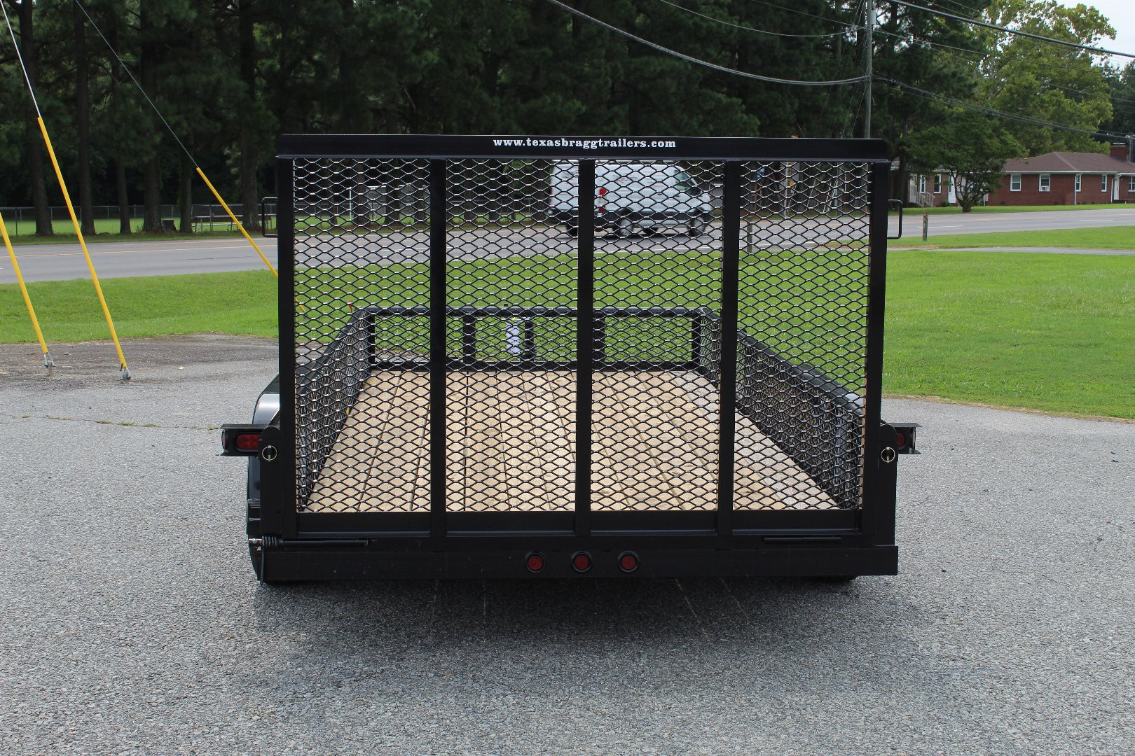 New 2025 TEXAS BRAGG TRAILERS 14P w/ Expanded Sides and Gate Utility Trailer