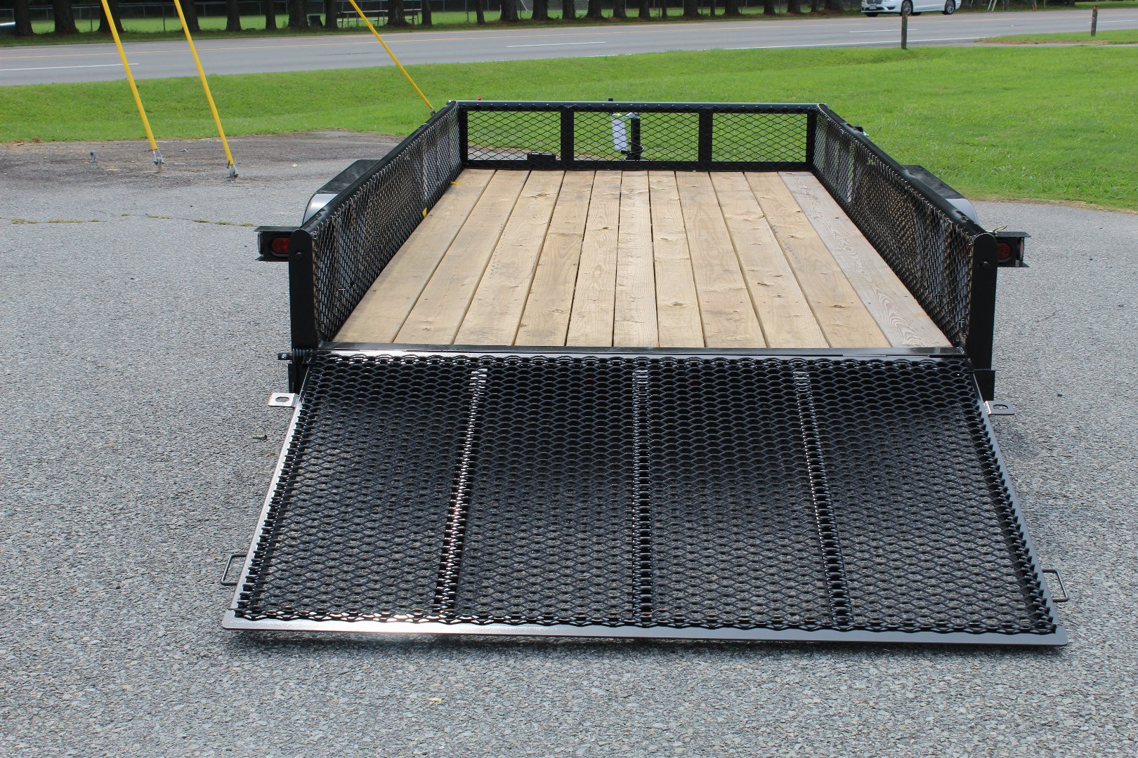 New 2025 TEXAS BRAGG TRAILERS 14P w/ Expanded Sides and Gate Utility Trailer