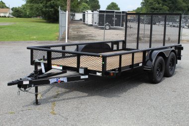 New 2025 TEXAS BRAGG TRAILERS 14P w/ Expanded Sides and Gate Utility Trailer