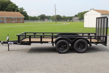 New 2025 TEXAS BRAGG TRAILERS 14P w/ Expanded Sides and Gate Utility Trailer