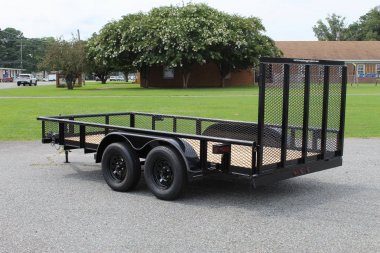 New 2025 TEXAS BRAGG TRAILERS 14P w/ Expanded Sides and Gate Utility Trailer