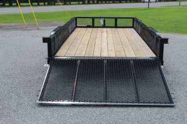 New 2025 TEXAS BRAGG TRAILERS 14P w/ Expanded Sides and Gate Utility Trailer