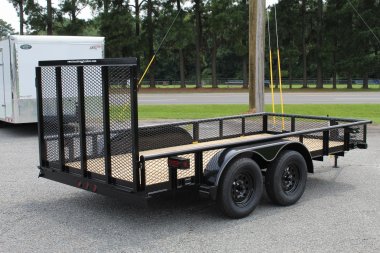 New 2025 TEXAS BRAGG TRAILERS 14P w/ Expanded Sides and Gate Utility Trailer