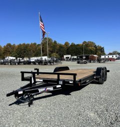 New 2025 TEXAS BRAGG TRAILERS 18 HCH Car Trailer w/ Removable Fender