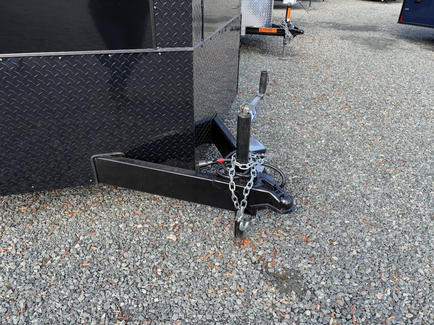 New 2025 ANVIL 7x16 7K Enclosed w/ Ramp Door, Black Out Package & Poly-Core Exterior