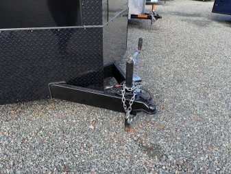 New 2025 ANVIL 7x16 7K Enclosed w/ Ramp Door, Black Out Package & Poly-Core Exterior