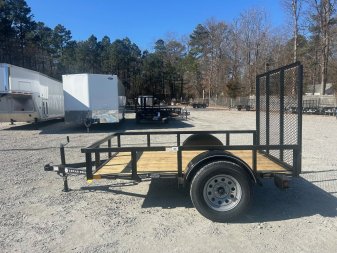 New 2025 TEXAS BRAGG TRAILERS 5x8LD w/ Gate Utility Trailer