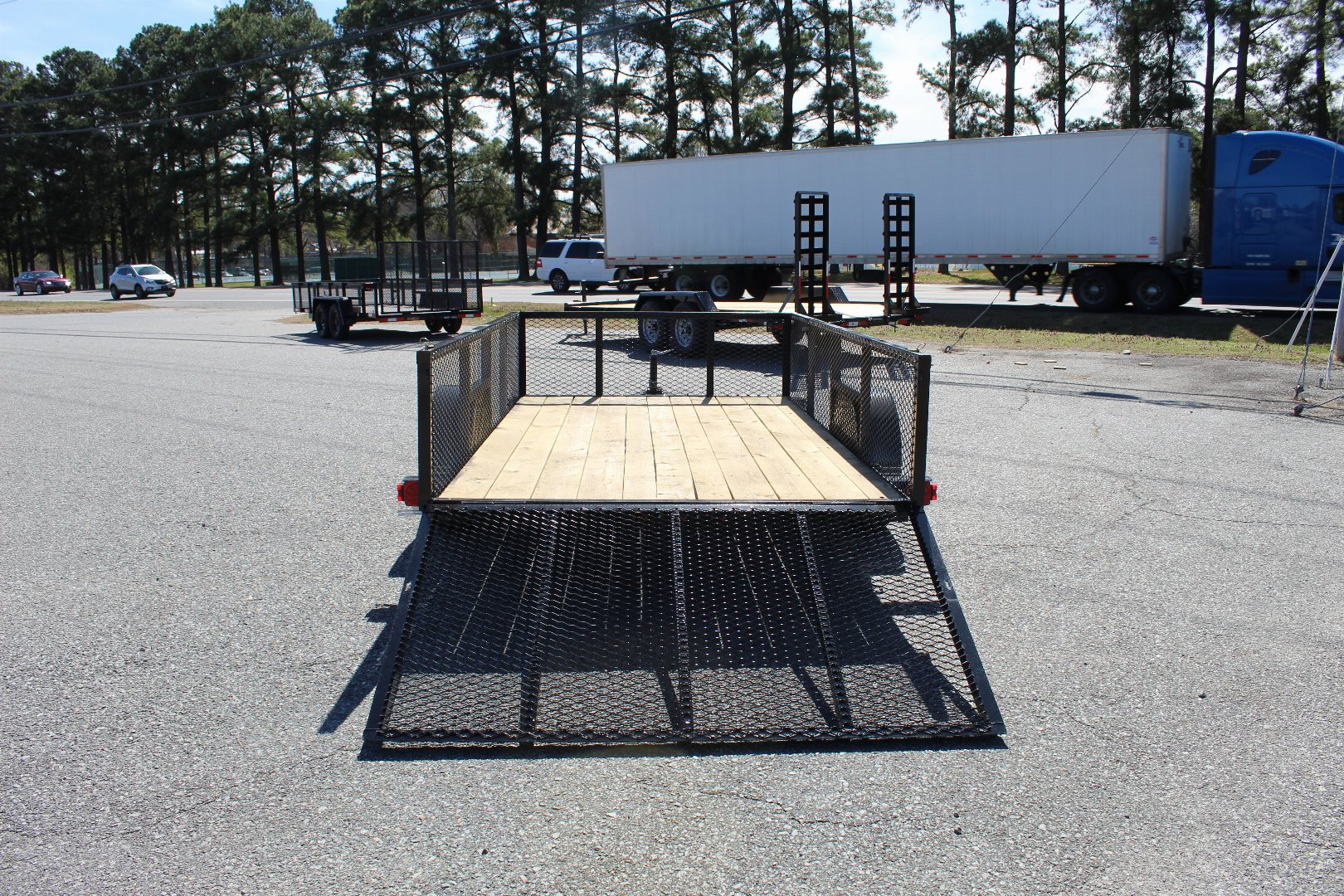 New 2025 TEXAS BRAGG TRAILERS 6x12LD w/ 2' Sides & Gate Utility Trailer