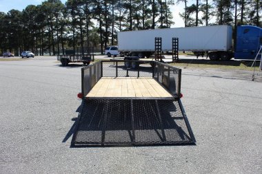 New 2025 TEXAS BRAGG TRAILERS 6x12LD w/ 2' Sides & Gate Utility Trailer