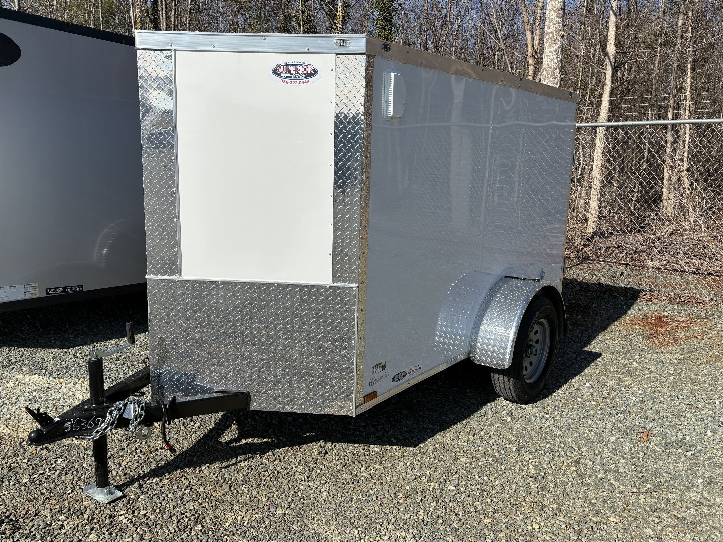 New 2025 ANVIL 5X8 Enclosed Trailer w/ Double Doors & Poly-Core Exterior