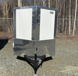 New 2025 ANVIL 5X8 Enclosed Trailer w/ Double Doors & Poly-Core Exterior