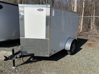 New 2025 ANVIL 5X8 Enclosed Trailer w/ Double Doors & Poly-Core Exterior