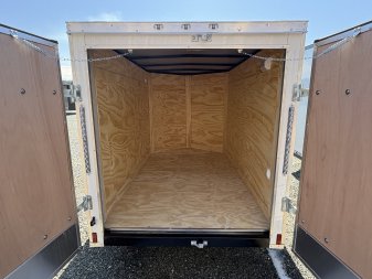 New 2025 ANVIL 5X8 Enclosed Trailer w/ Double Doors & Poly-Core Exterior