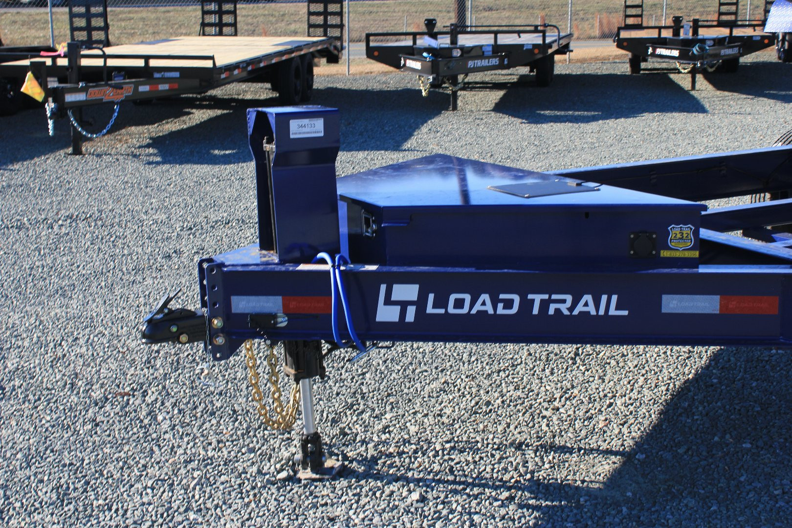 New 2025 Load Trail Low Pro 7X14 14K Dump Trailer w/ 2' Sides