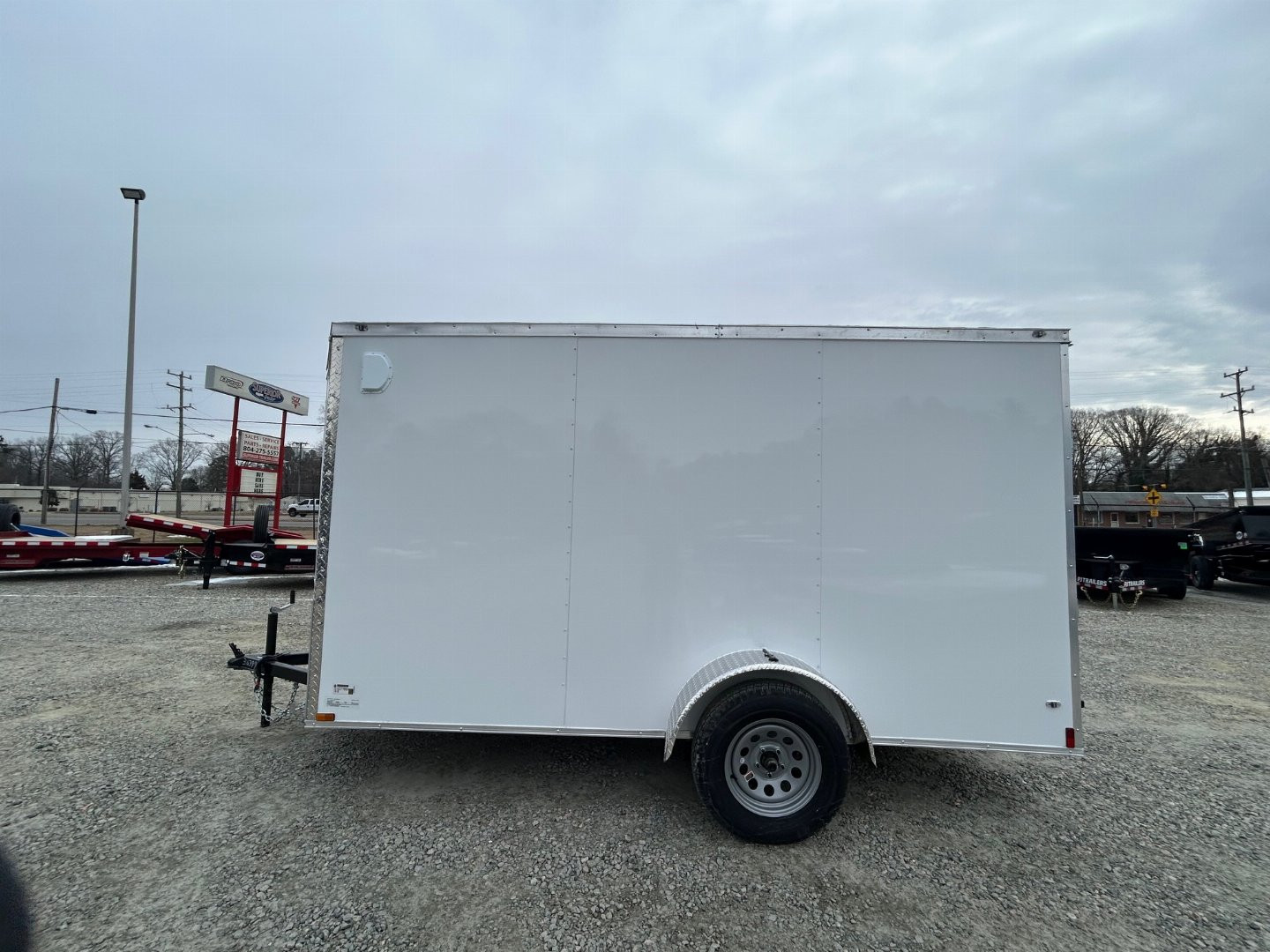New 2025 ANVIL 6X12 w/ Ramp Cargo / Enclosed Trailer