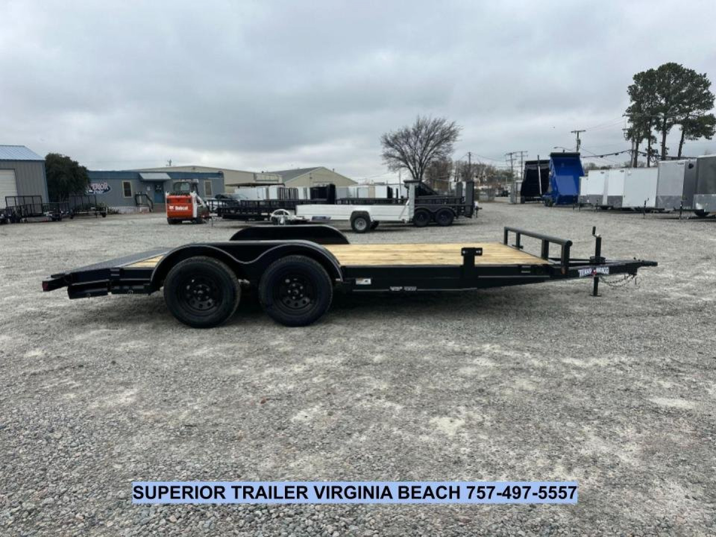 New 2025 TEXAS BRAGG TRAILERS 14+2 HCH Car Hauler w/ Weld On D-Rings & Removable Fender