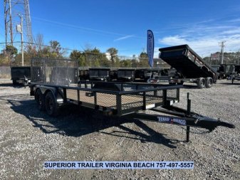 New 2025 TEXAS BRAGG TRAILERS 16P W/ Tailgate Utility Trailer