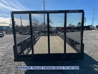 New 2025 TEXAS BRAGG TRAILERS 16P W/ Tailgate Utility Trailer