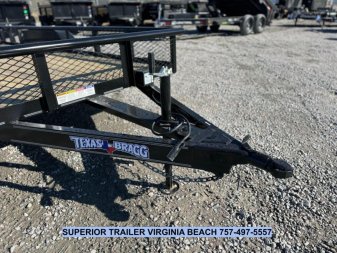 New 2025 TEXAS BRAGG TRAILERS 16P W/ Tailgate Utility Trailer