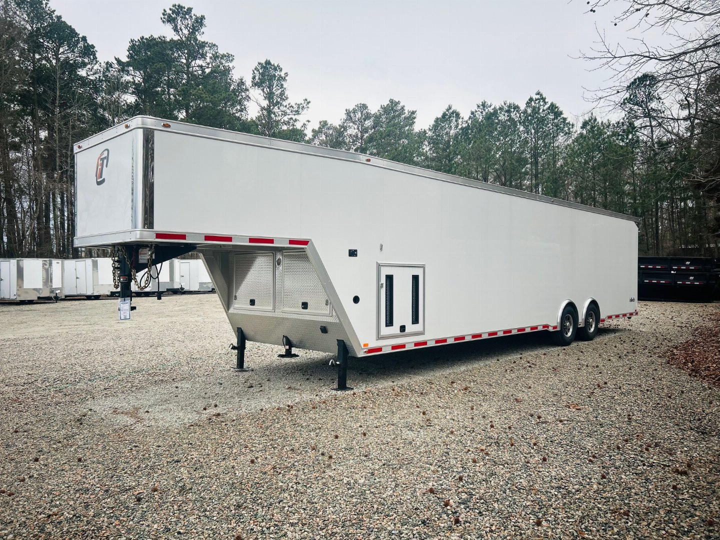 New 2025 INTECH TRAILERS 8.5x40 14K Car / Racing Trailer