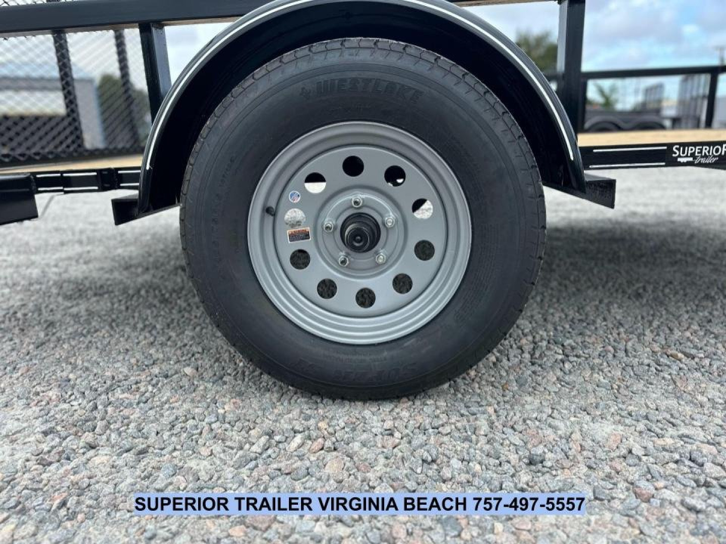 New 2025 TEXAS BRAGG TRAILERS 6x10LD w/ Gate Utility Trailer