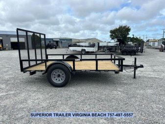 New 2025 TEXAS BRAGG TRAILERS 6x10LD w/ Gate Utility Trailer