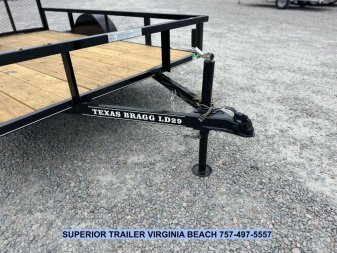 New 2025 TEXAS BRAGG TRAILERS 6x10LD w/ Gate Utility Trailer