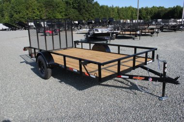 New 2025 DOWN 2 EARTH TRAILERS 6x12 w/ Gate Utility Trailer