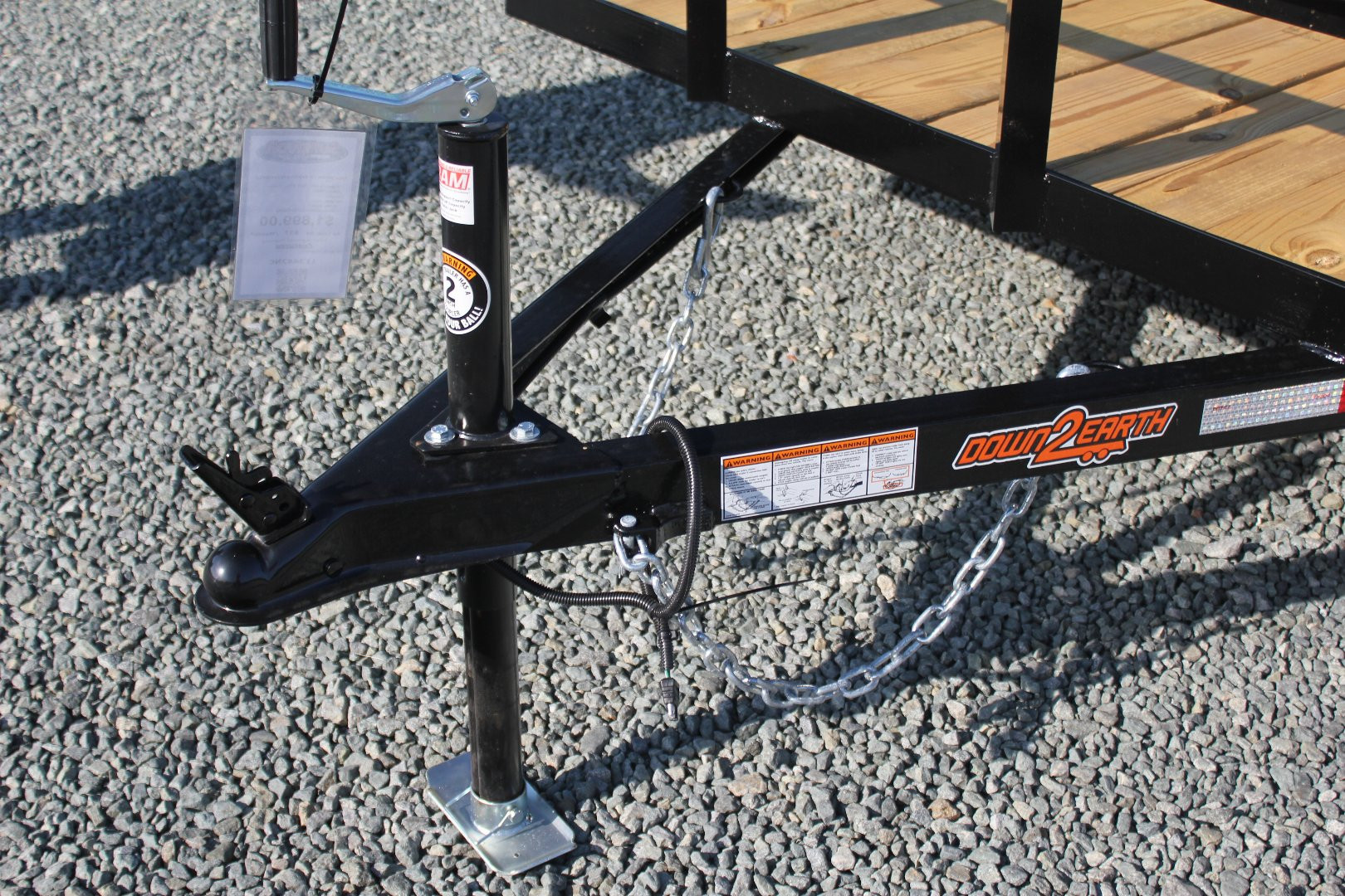 New 2025 DOWN 2 EARTH TRAILERS 6x12 w/ Gate Utility Trailer