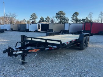 New 2025 Down 2 Earth 20ft 14K Tilt w/ Wood Deck