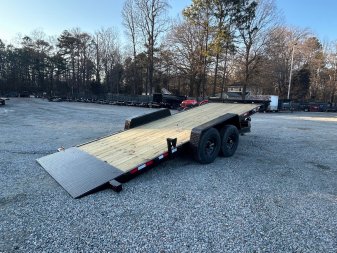 New 2025 Down 2 Earth 20ft 14K Tilt w/ Wood Deck