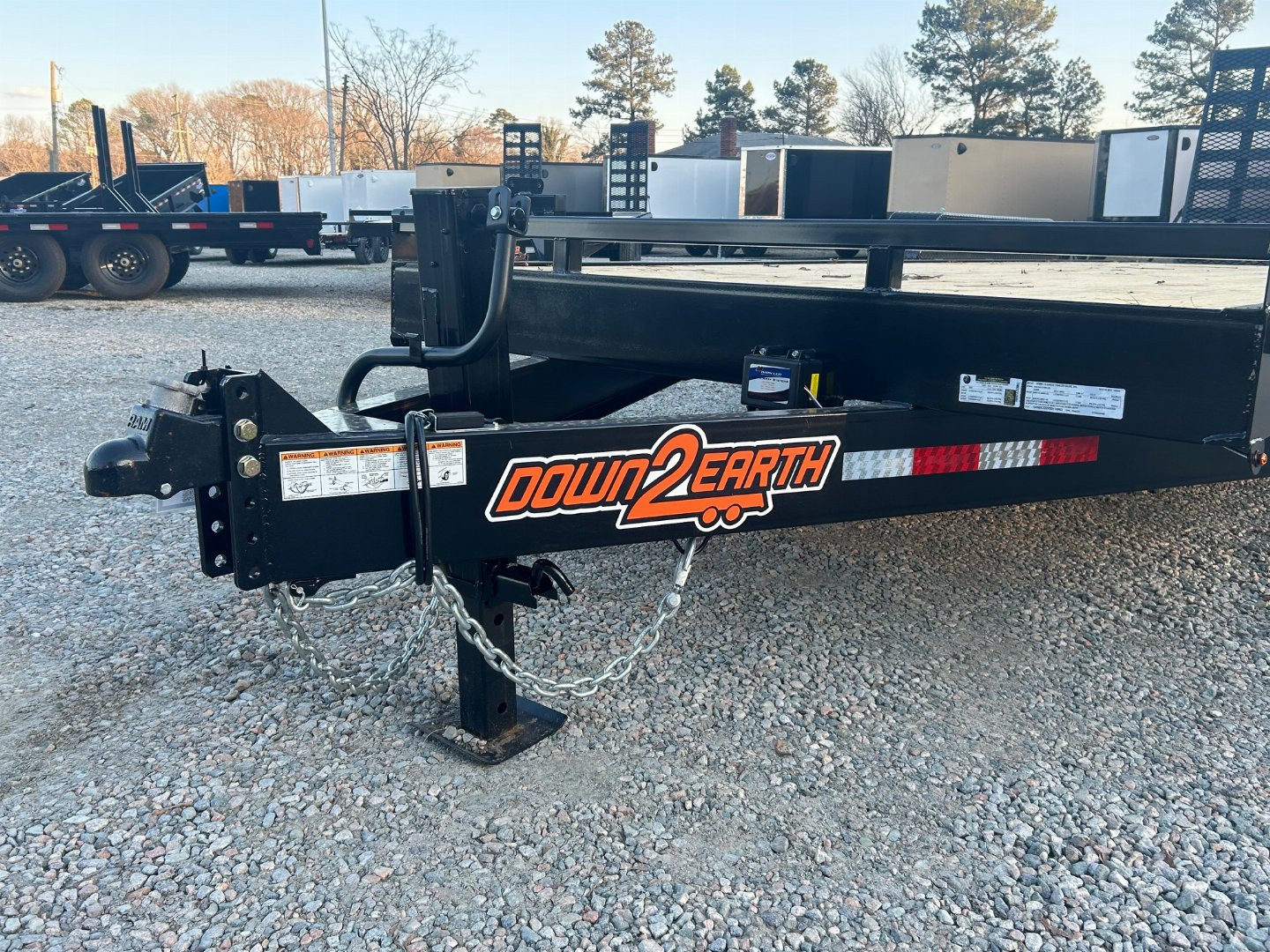 New 2025 Down 2 Earth 22ft 16K w/ Fold Up Ramps