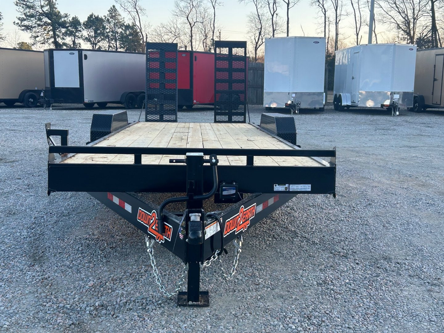 New 2025 Down 2 Earth 22ft 16K w/ Fold Up Ramps