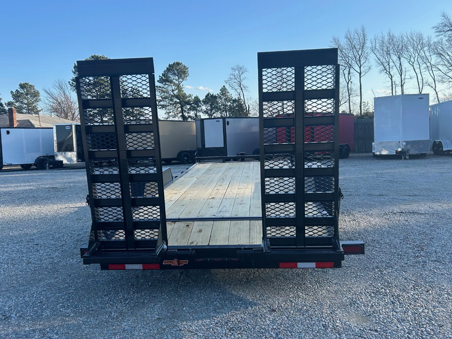 New 2025 Down 2 Earth 20ft 16K w/ Fold Up Ramps