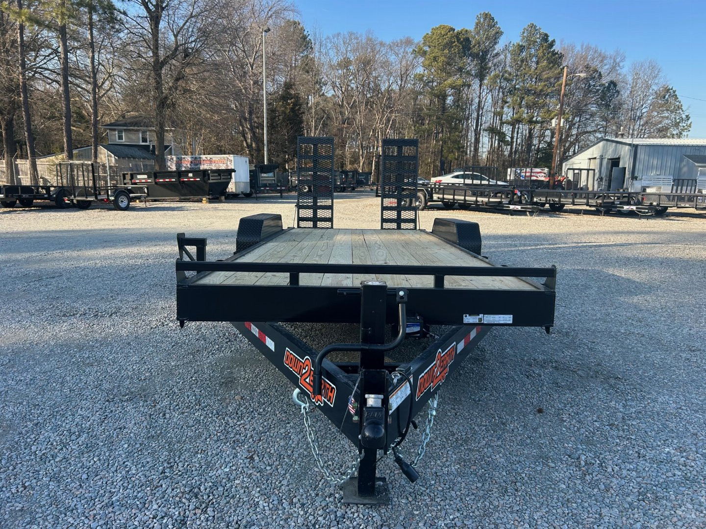 New 2025 Down 2 Earth 20ft 16K w/ Fold Up Ramps