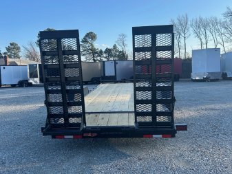 New 2025 Down 2 Earth 20ft 16K w/ Fold Up Ramps