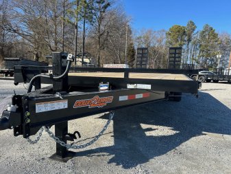 New 2025 Down 2 Earth 24ft 14K Deckover w/ Fold Up Ramps