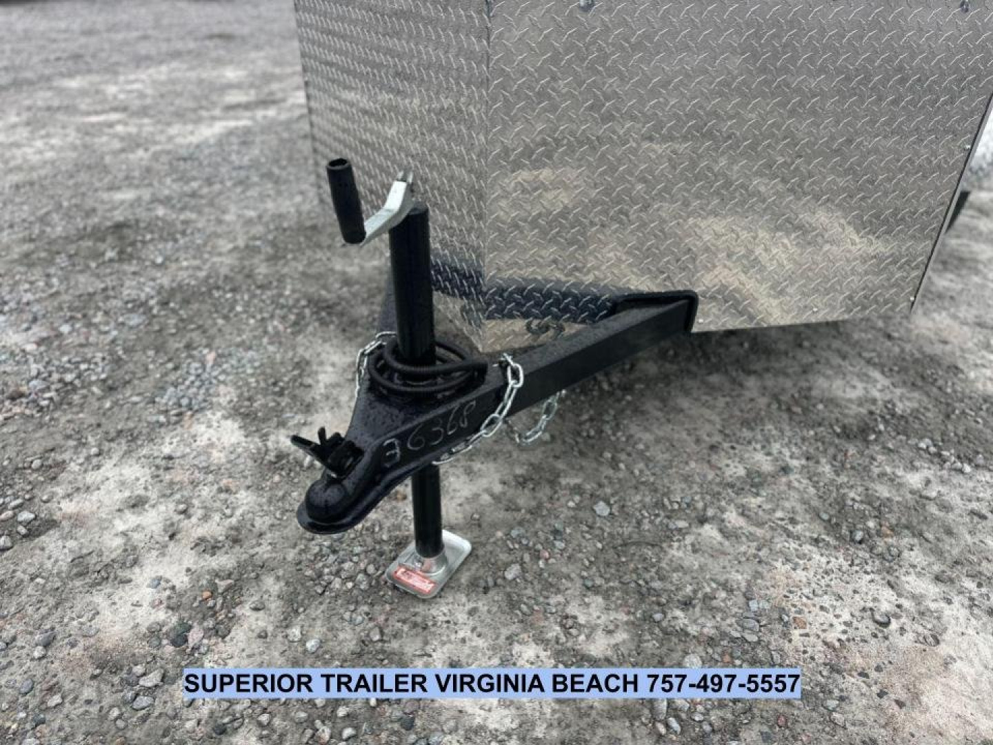 New 2025 ANVIL 5X8 w/Ramp Cargo / Enclosed Trailer