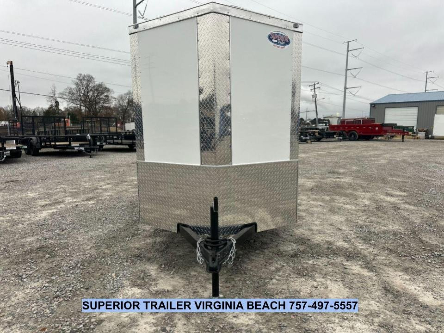 New 2025 ANVIL 5X8 w/Ramp Cargo / Enclosed Trailer