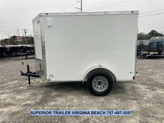 New 2025 ANVIL 5X8 w/Ramp Cargo / Enclosed Trailer