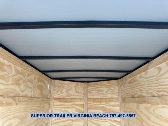 New 2025 ANVIL 5X8 w/Ramp Cargo / Enclosed Trailer