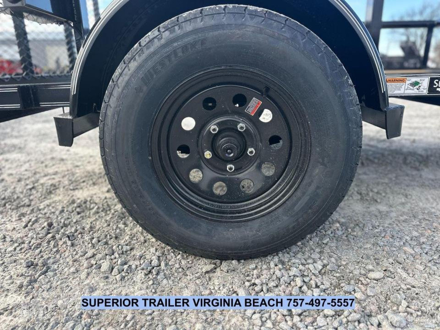 New 2025 TEXAS BRAGG TRAILERS 5X8P w/Tailgate Utility Trailer