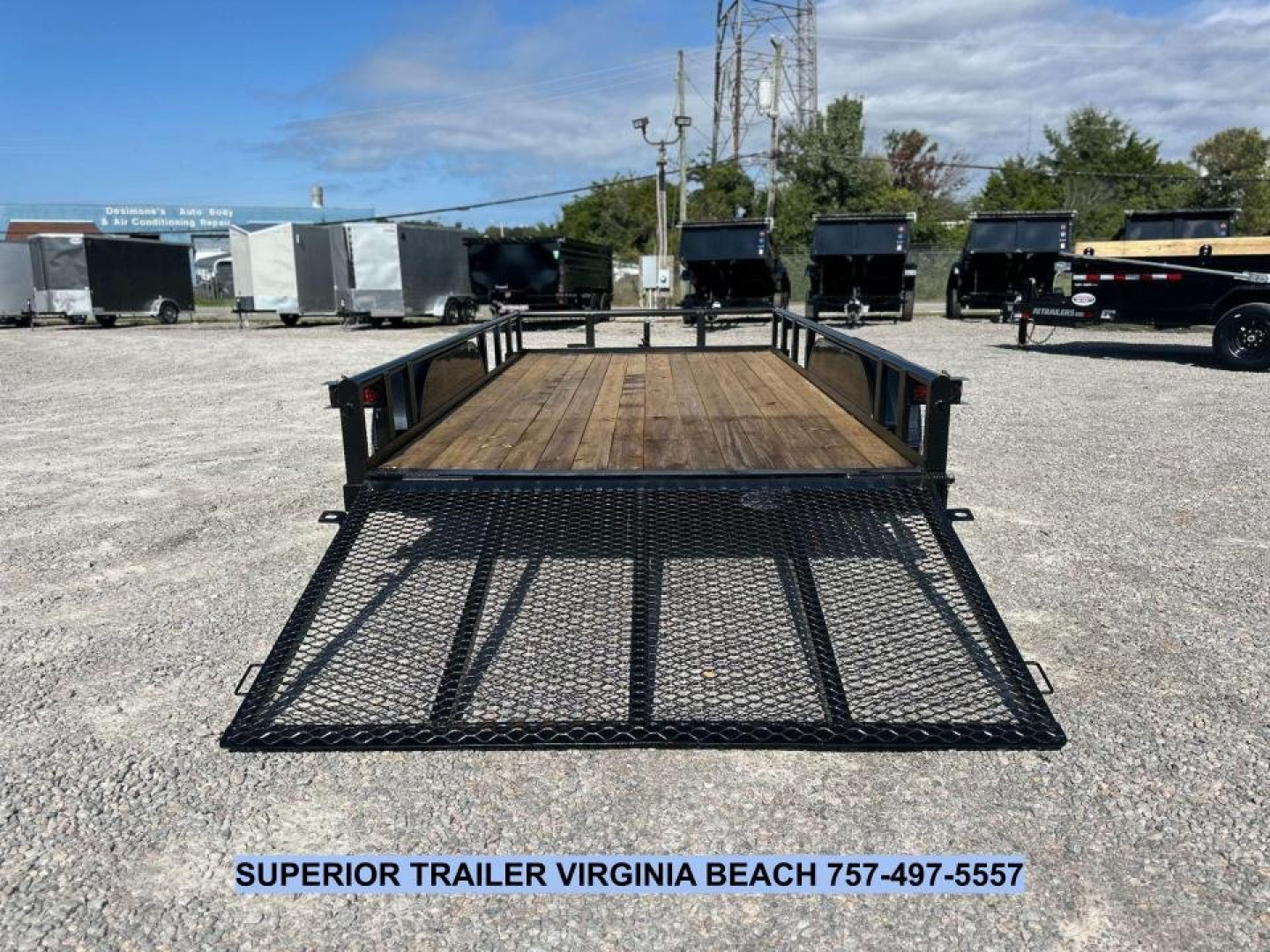 New 2025 TEXAS BRAGG TRAILERS 14P w/ Gate Utility Trailer