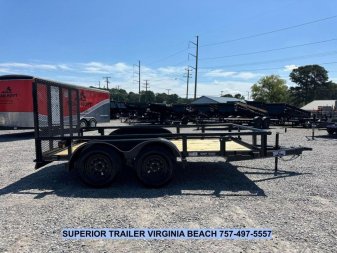 New 2025 TEXAS BRAGG TRAILERS 14P w/ Gate Utility Trailer