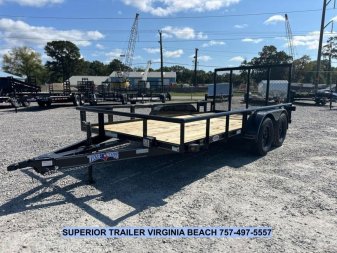 New 2025 TEXAS BRAGG TRAILERS 14P w/ Gate Utility Trailer