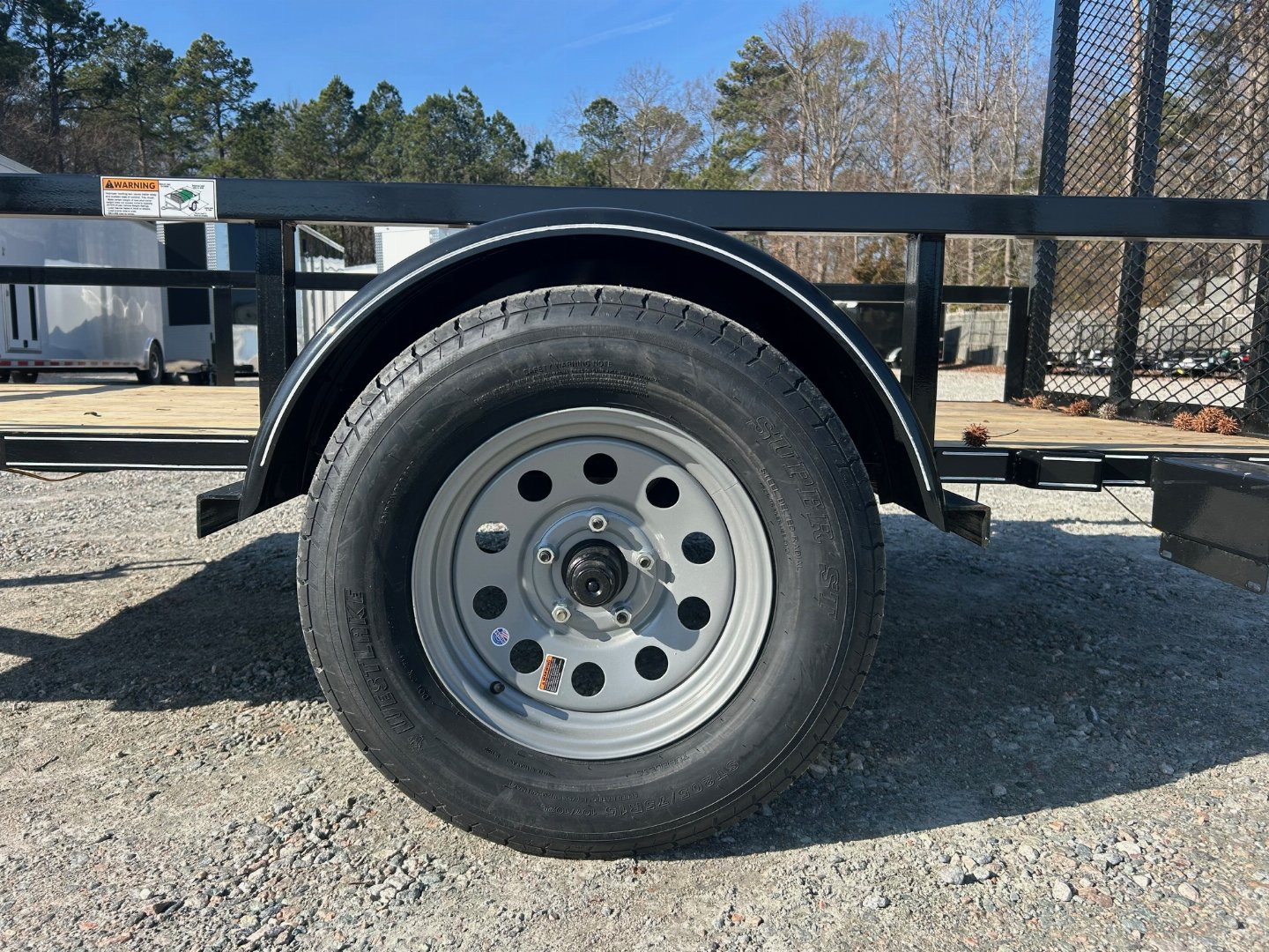 New 2025 TEXAS BRAGG TRAILERS 5x10LD w/ Gate Utility Trailer