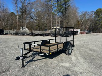New 2025 TEXAS BRAGG TRAILERS 5x10LD w/ Gate Utility Trailer
